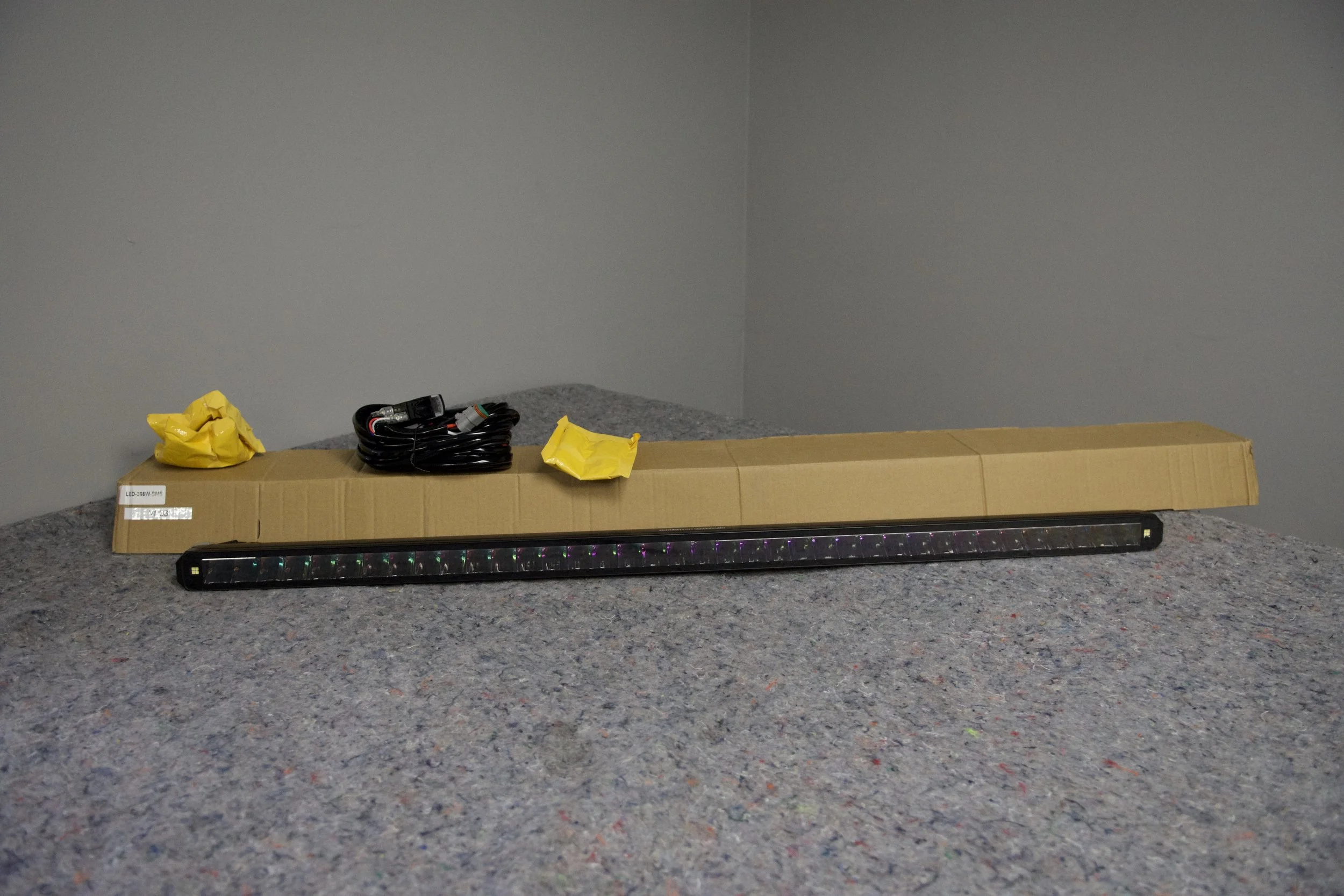 42 inch LED light bar with mounting hardware