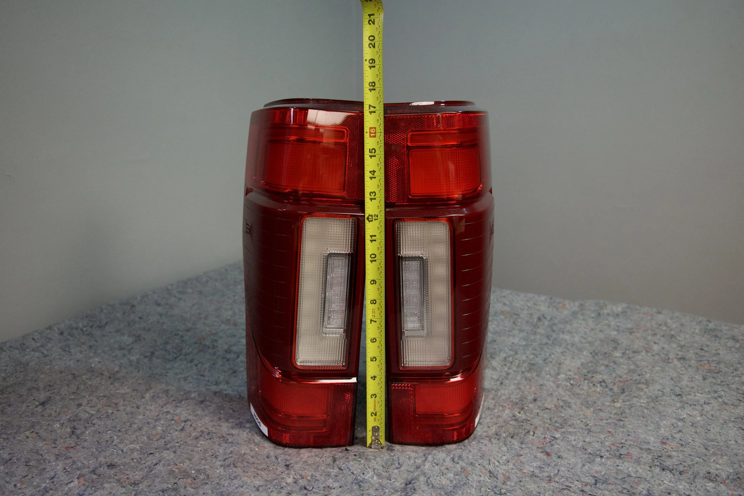 OEM LED Tail Lights with integrated BLIS sensors for Ford vehicles, excellent condition take-offs.