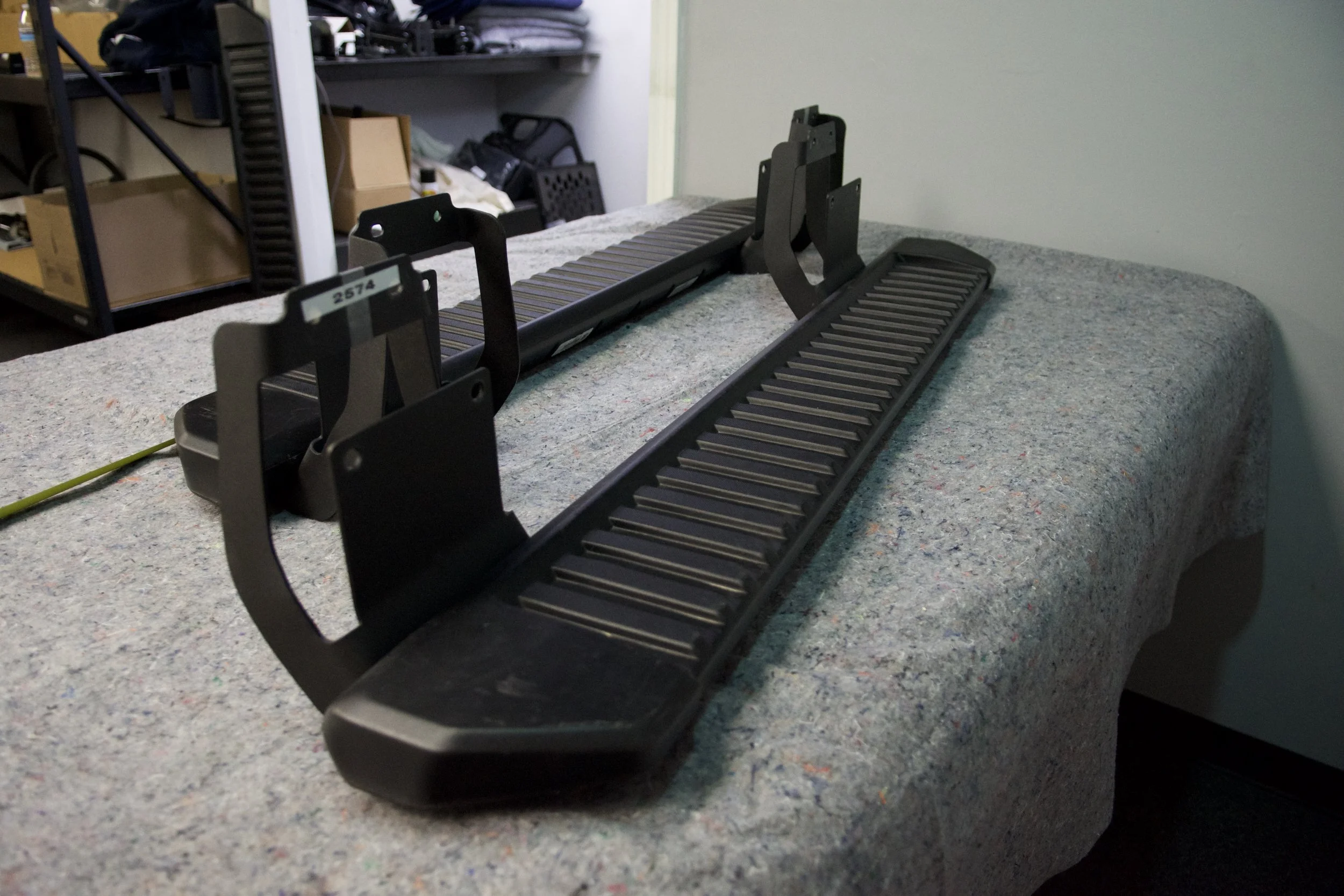 2017-2025 Ford Super Duty Single Cab Platform Running Boards – OEM Fit, Non-Slip Surface