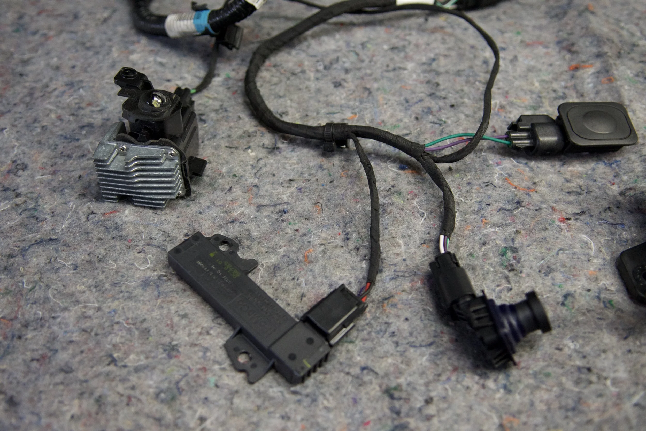 Ford OEM camera and sensor wiring harness assembly SB#2628