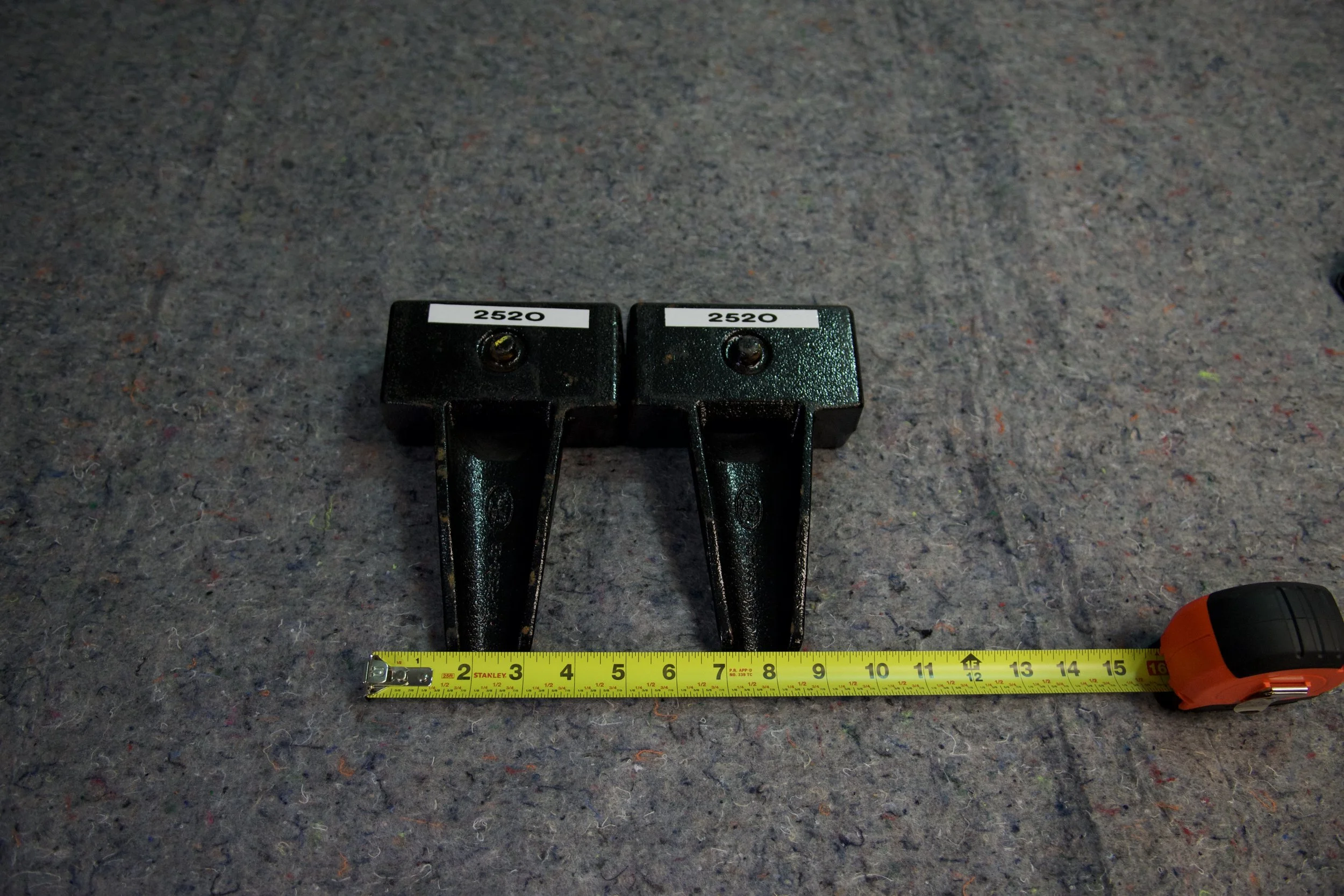 OEM 2022 Ford F-350 Super Duty 2-inch rear lift blocks, factory take-offs in excellent condition