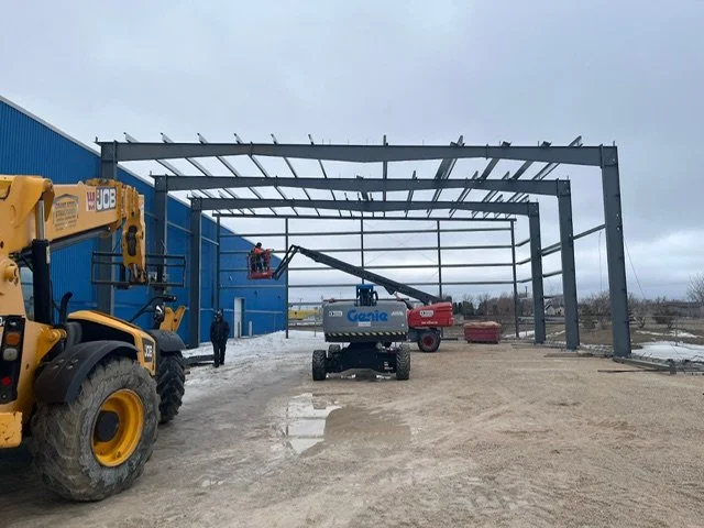 pre-engineered steel building