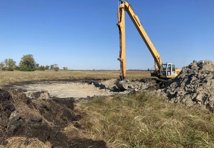 No More Mosquitos? Thanks Excavator!