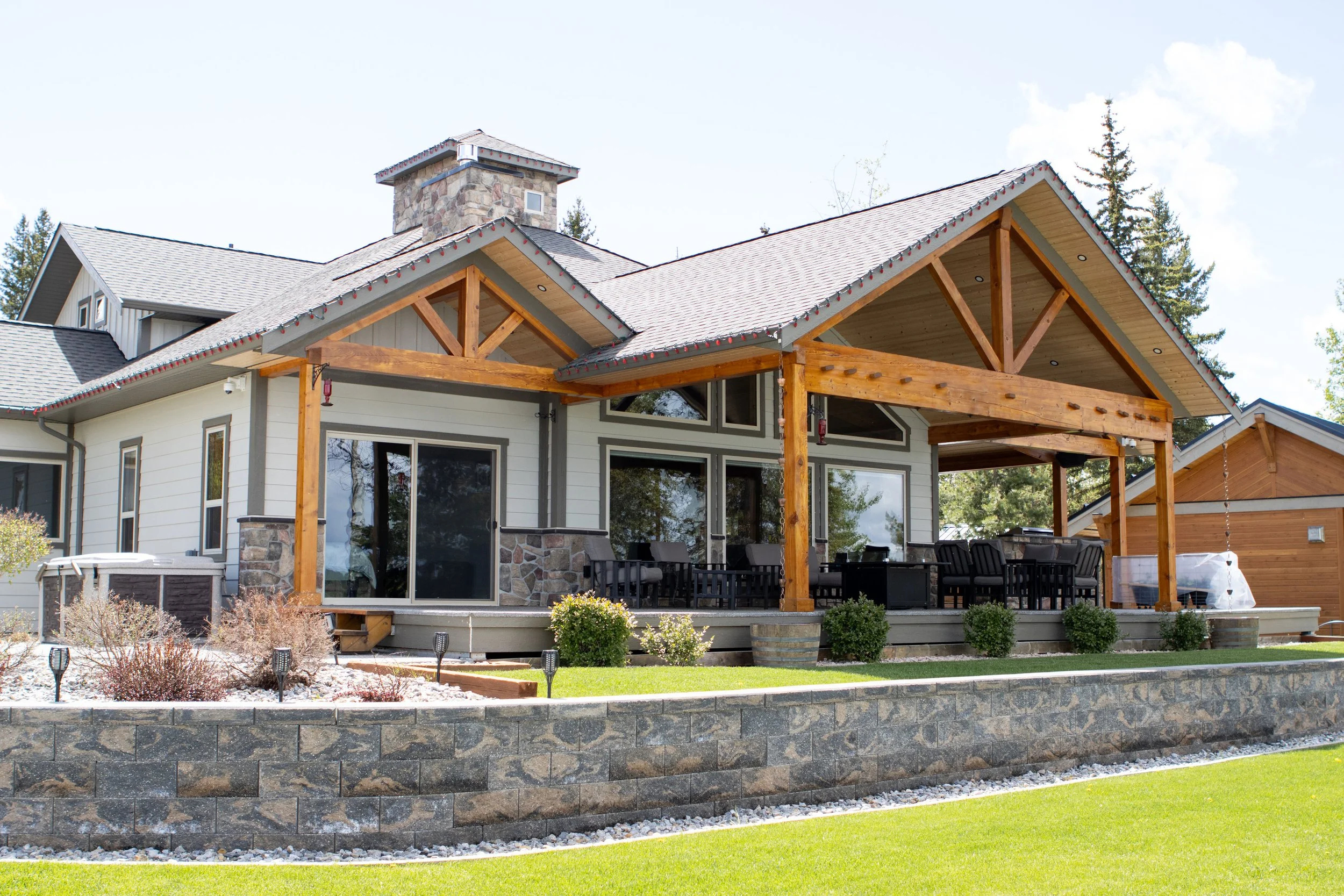 Custom Wilderness Homes BC - 100 Mile House Contractor - Custom Rancher Style Homes
