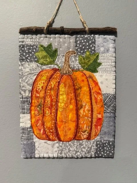 Pumpkin 2 - 5 3/4 X 7 1/2" - $40