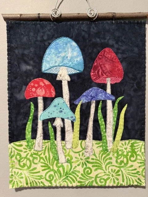 Five Mushrooms 2 - 10 X 12 - $45