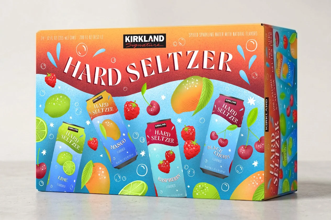 "Kirkland Hard Seltzer Redesign" (2026)