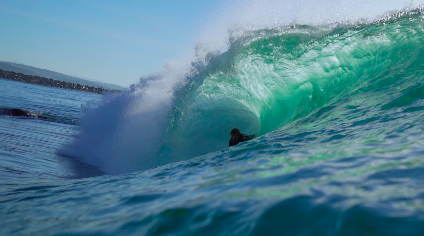 Arran Strong Surfer Justin West Coaching