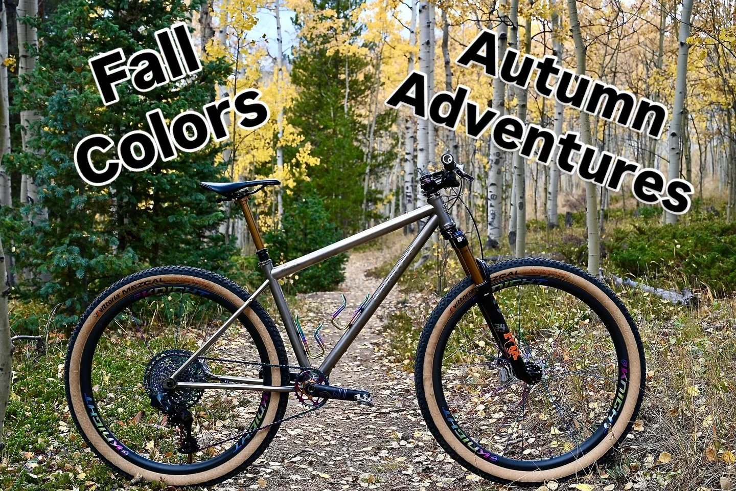 Fall Colors brings Autumn Adventures!!

We want to help brighten those adventures with a FREE single color logo anodization upgrade! 

Now through the end of October, with the purchase of any frame, frame-set or complete bike, you can upgrade your lo