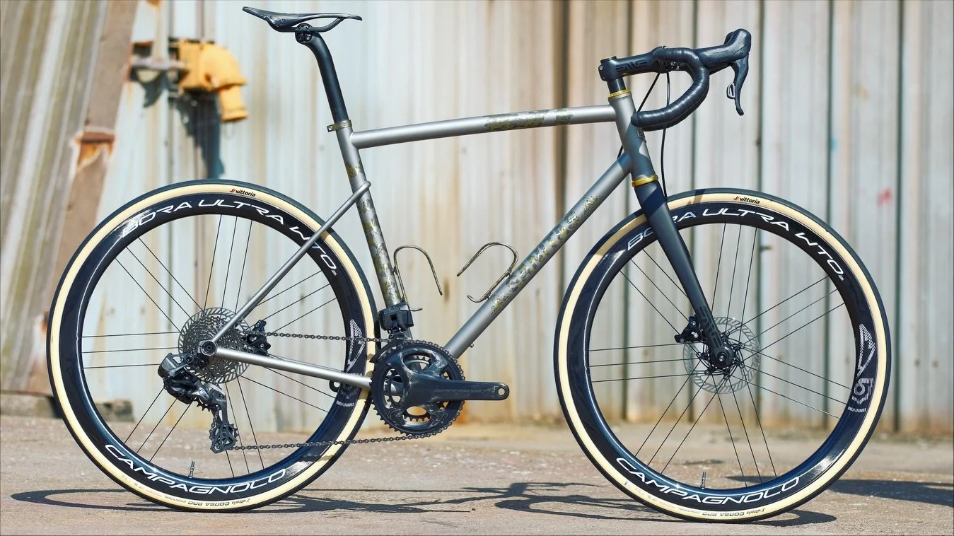 It&rsquo;s not Friday but we&rsquo;re flashing back! 

Back to the MADE show early this year &amp; we were invited to showcase in Campagnolo&rsquo;s booth with the latest Super Record 13spd wireless drivetrain! 

We were honored for the collaboration