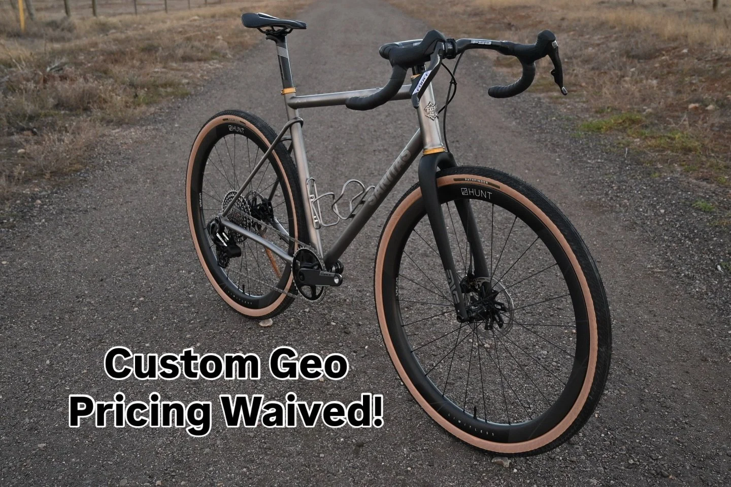 🚨🚨Now through the end of December, we will waive custom geometry pricing on our Node gravel, Style All-Road &amp; Root Hardtail models!! 
😱🤯💥

Have you ever considered if a custom built bike could be right for you? We would love to chat bikes &a