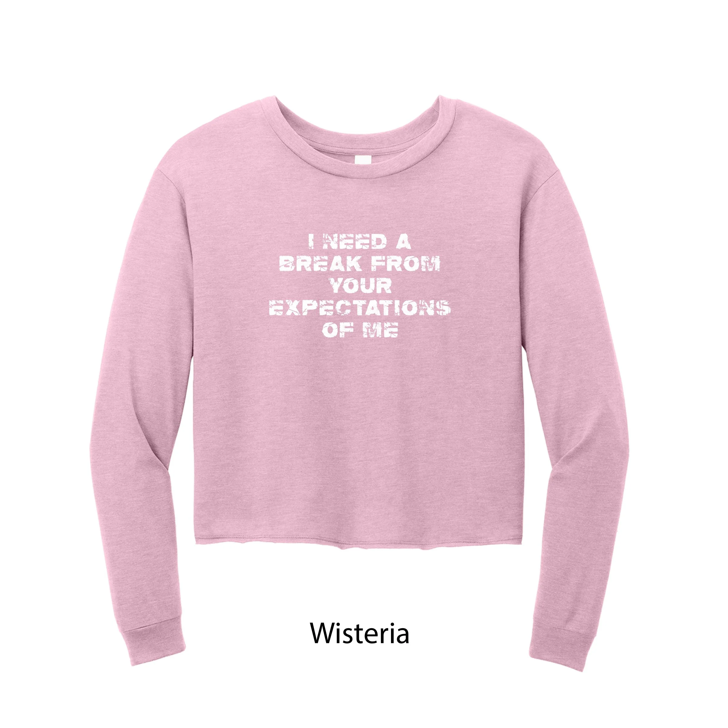 I Need a Break Women’s Midi Long Sleeve Tee