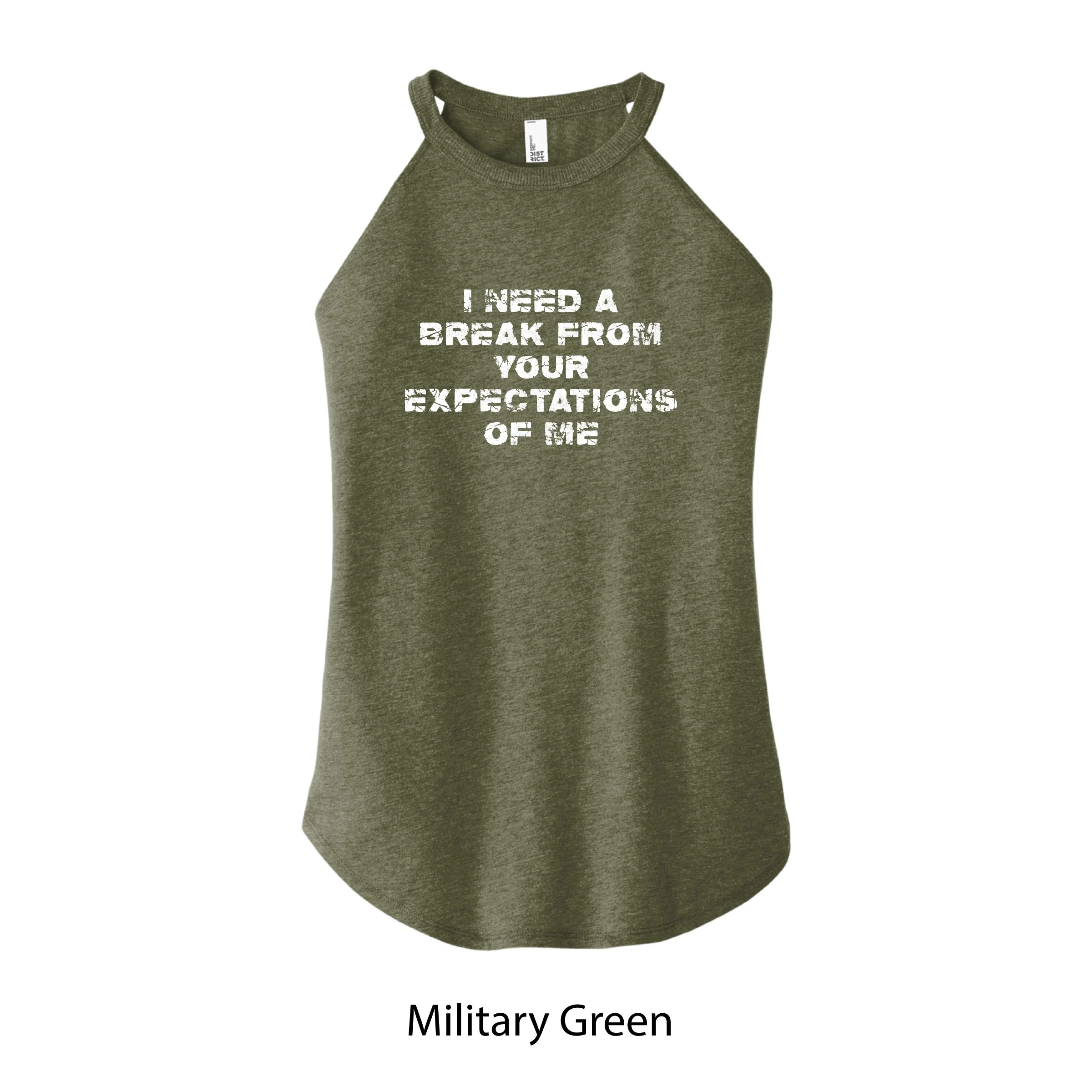 I Need a Break Rocker Tank