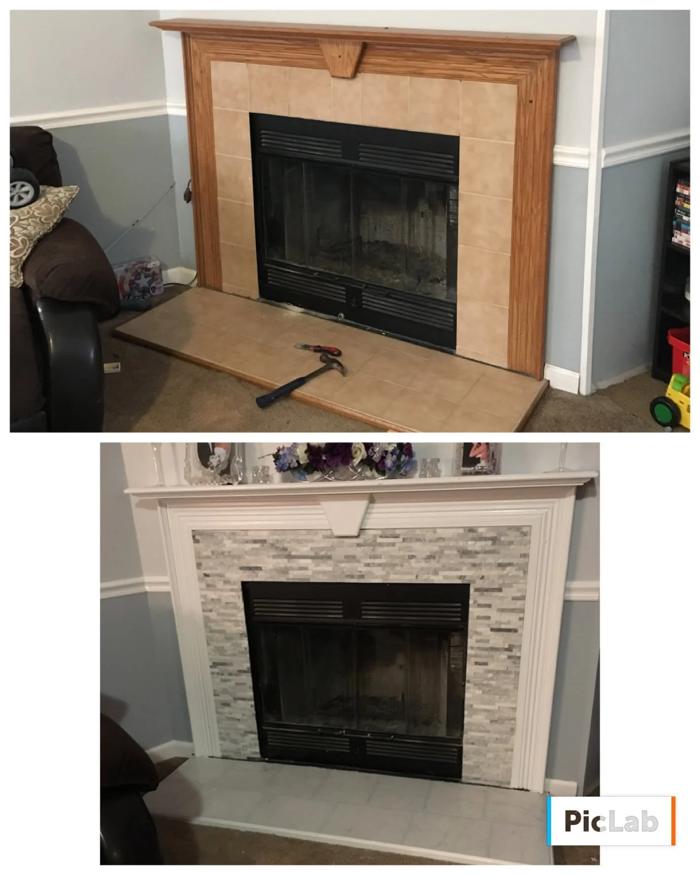Fireplace redesign