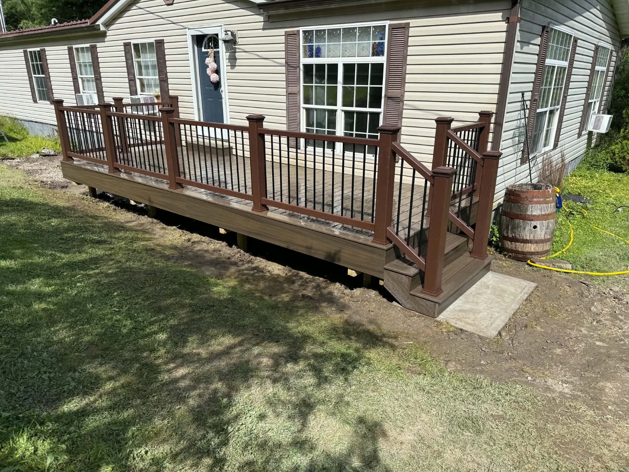 New deck construction