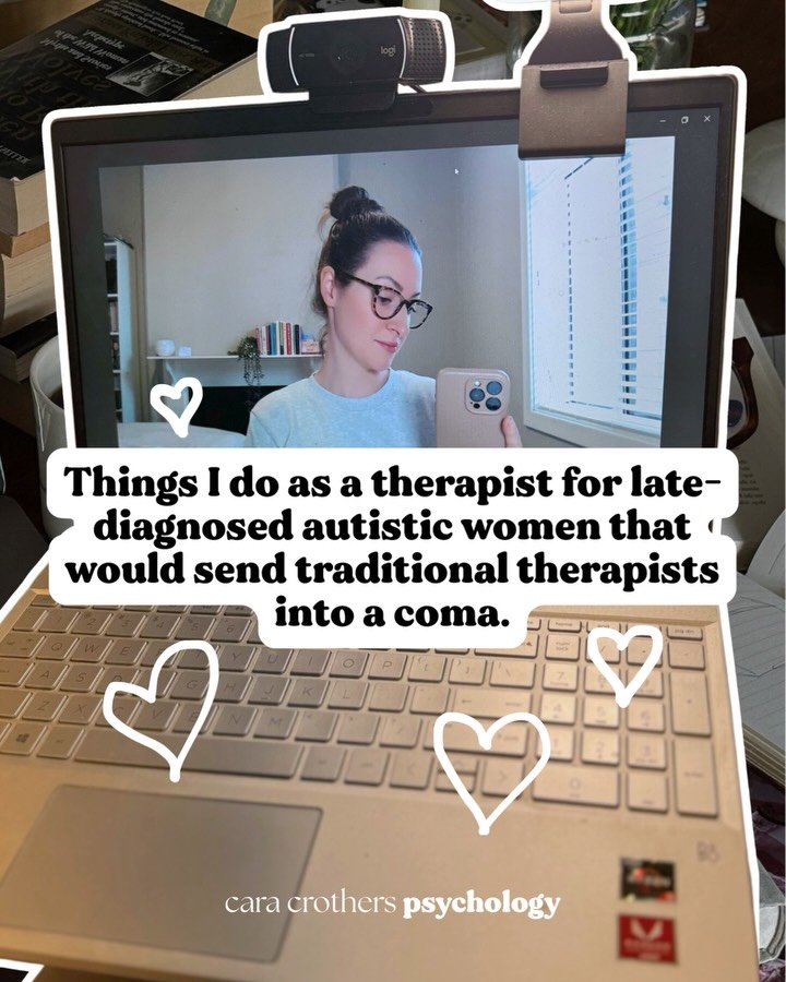 So there it is - a little glimpse into how I do what I do as a therapist! 

Being ME, and NOT being a blank slate therapist is such an important part of this post. It&rsquo;s who I am as a therapist, and as a person&hellip;and it feels like it could 