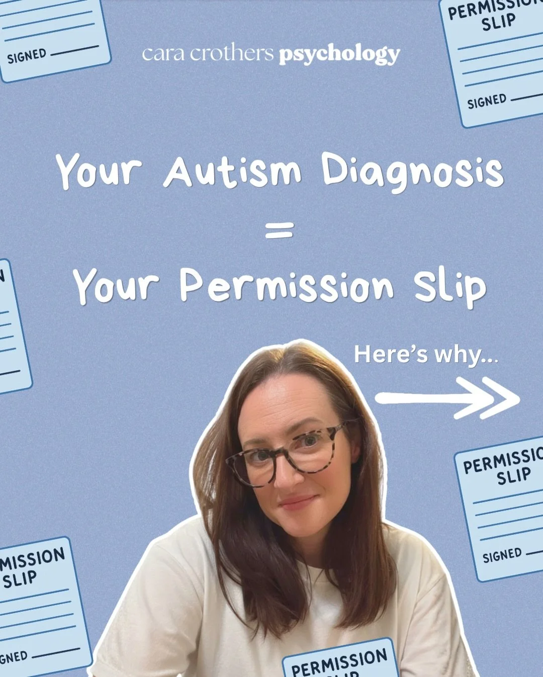 I sent a client her autism assessment report recently. She wasn&rsquo;t surprised by the diagnosis &mdash; she&rsquo;d known for a long time. But something shifted in the week after it landed that I don&rsquo;t think either of us expected quite so qu