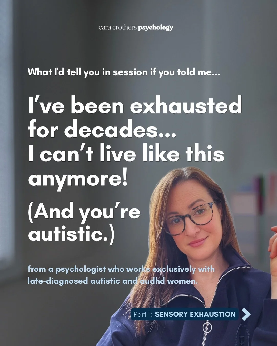 There are eight kinds of autistic tired.

Most of them don&rsquo;t respond to rest &mdash; and getting the response wrong can actually make it worse.

This week: sensory tired. 
What it is, and what actually helps.

(I know when the stove exhaust fan