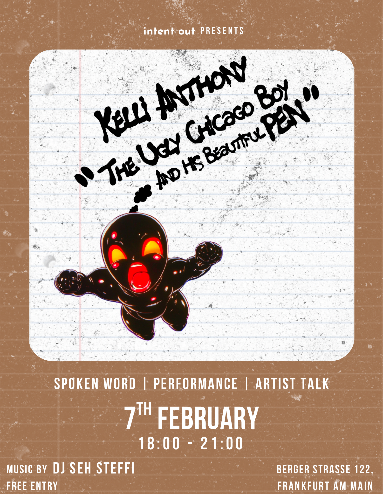 Kelli Anthony „The Ugly Chicago Boy and His Beautiful Pen"