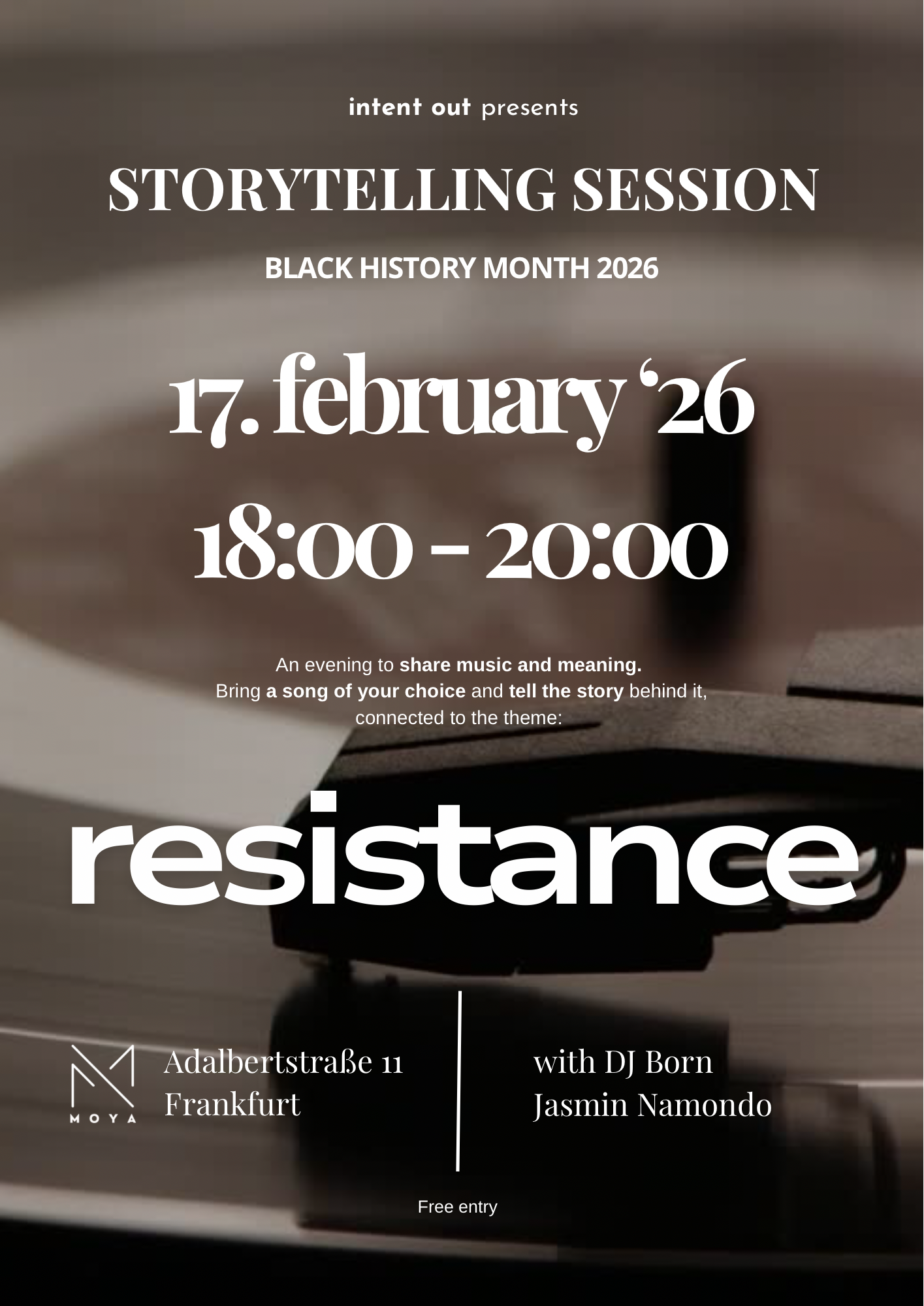 Storytelling Session „Resistance"