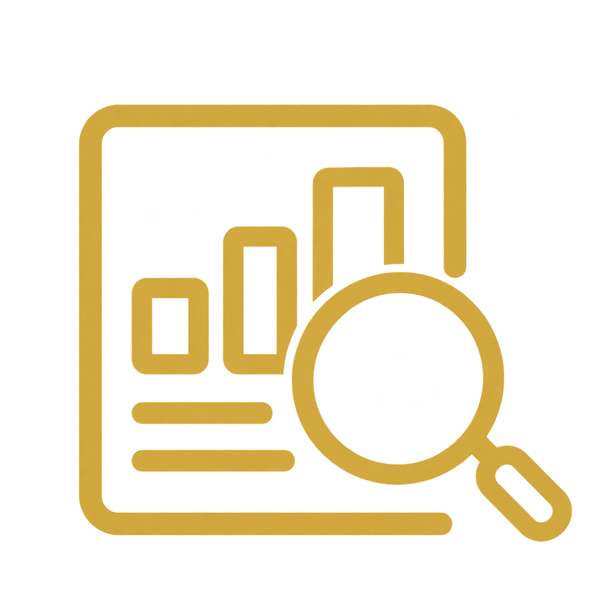 Icon of a financial diagnostic