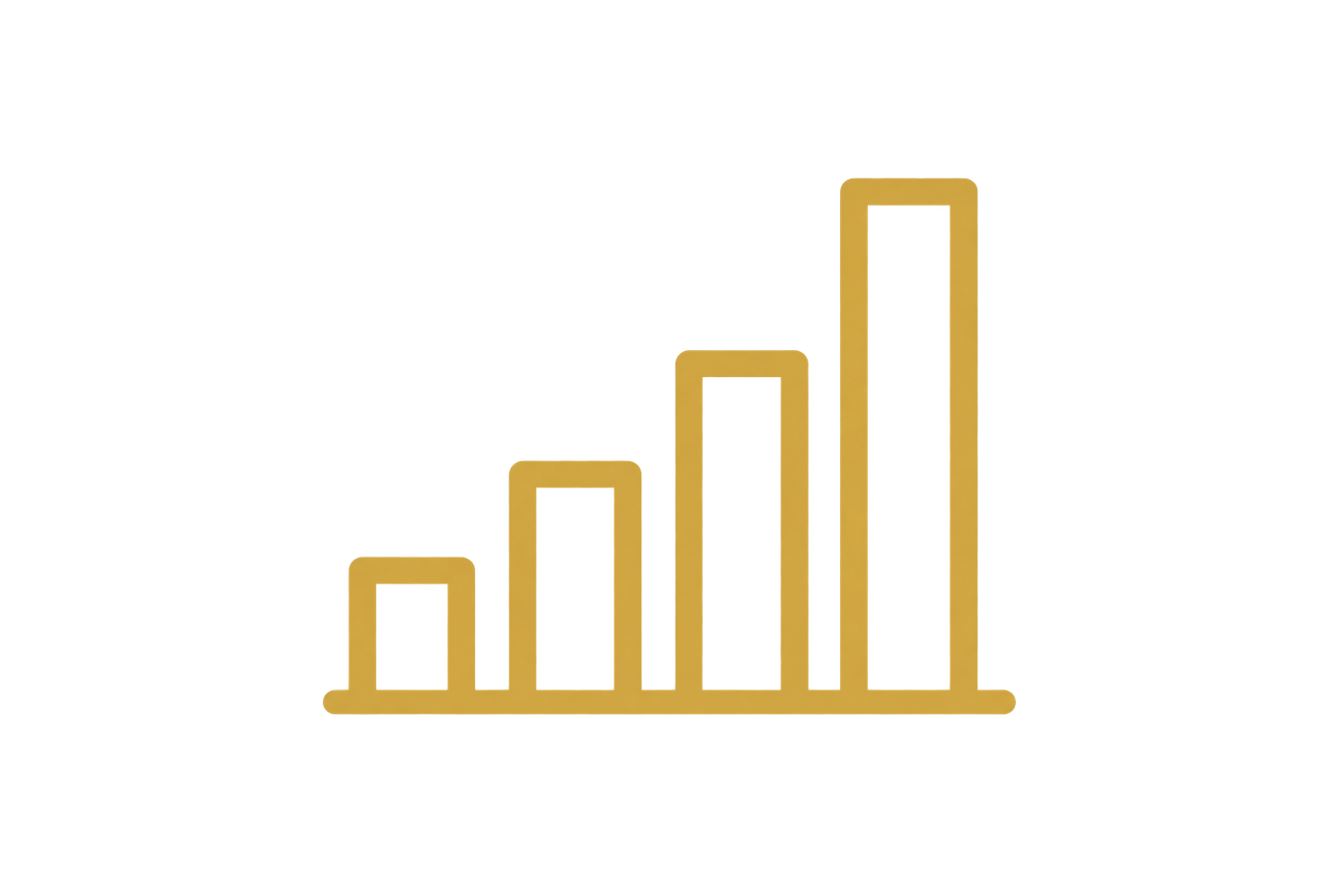 Icon of revenue trending upward