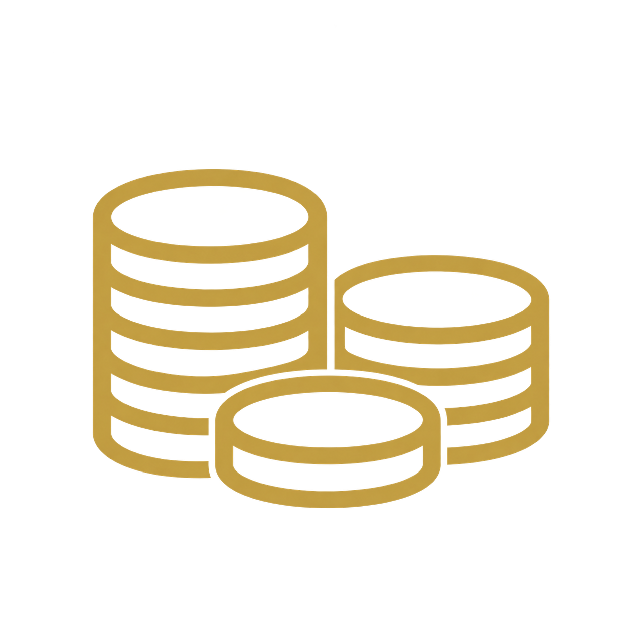 Icon of a stack of money