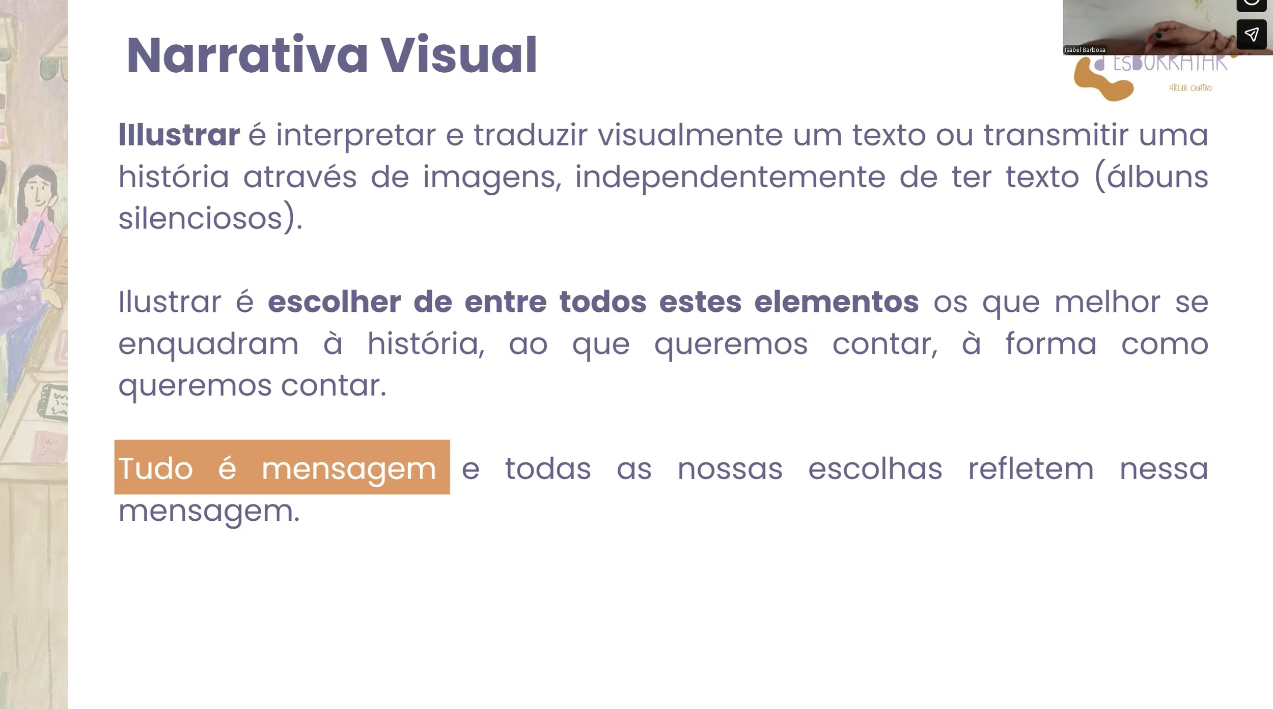 Narrativa - Elementos e Relação Texto-Imagem