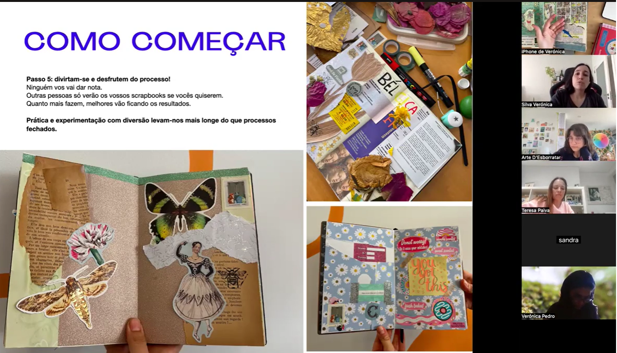 Sessão de Scrapbook com Verónica Silva