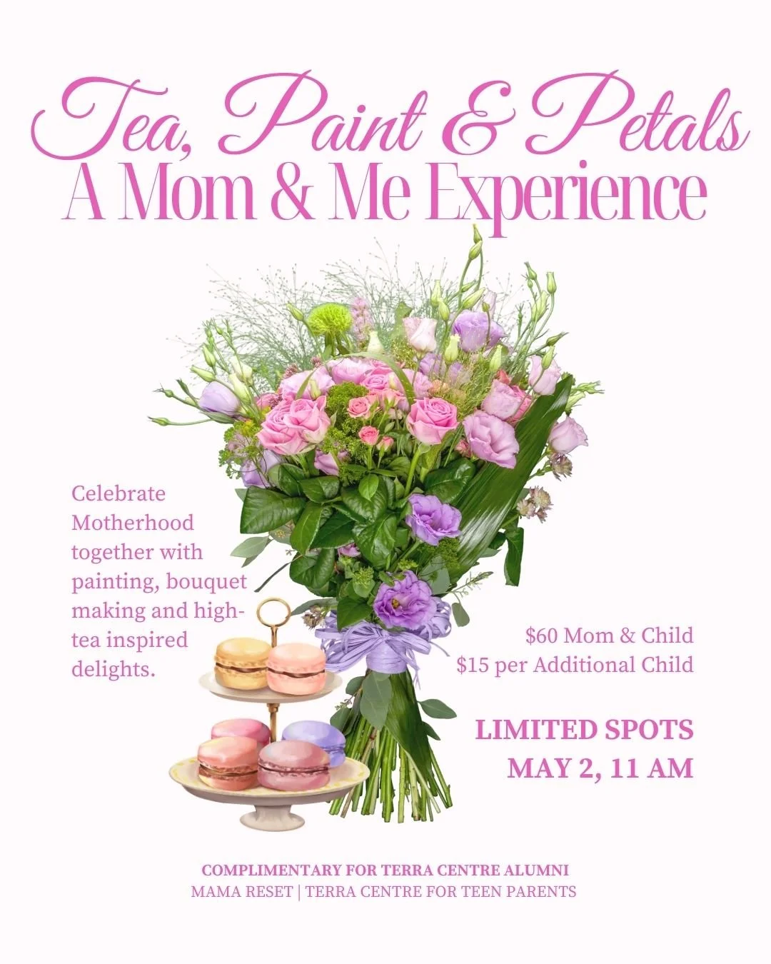 Tea, paint &amp; petals