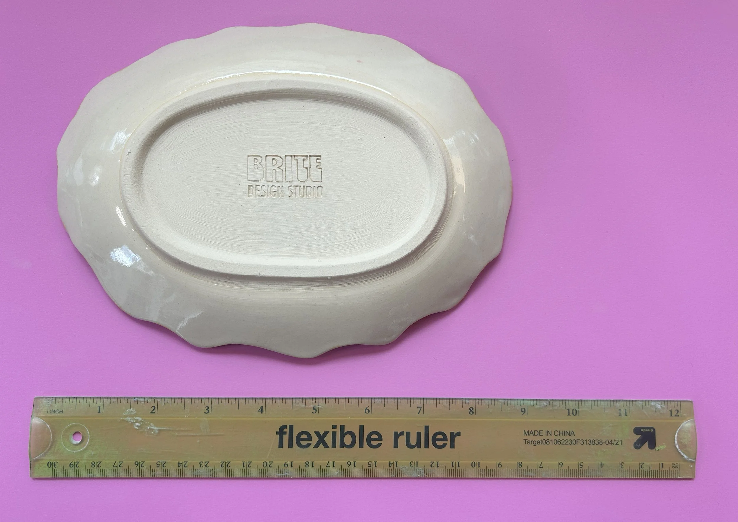6.4 pink flower ceramic platter.jpg