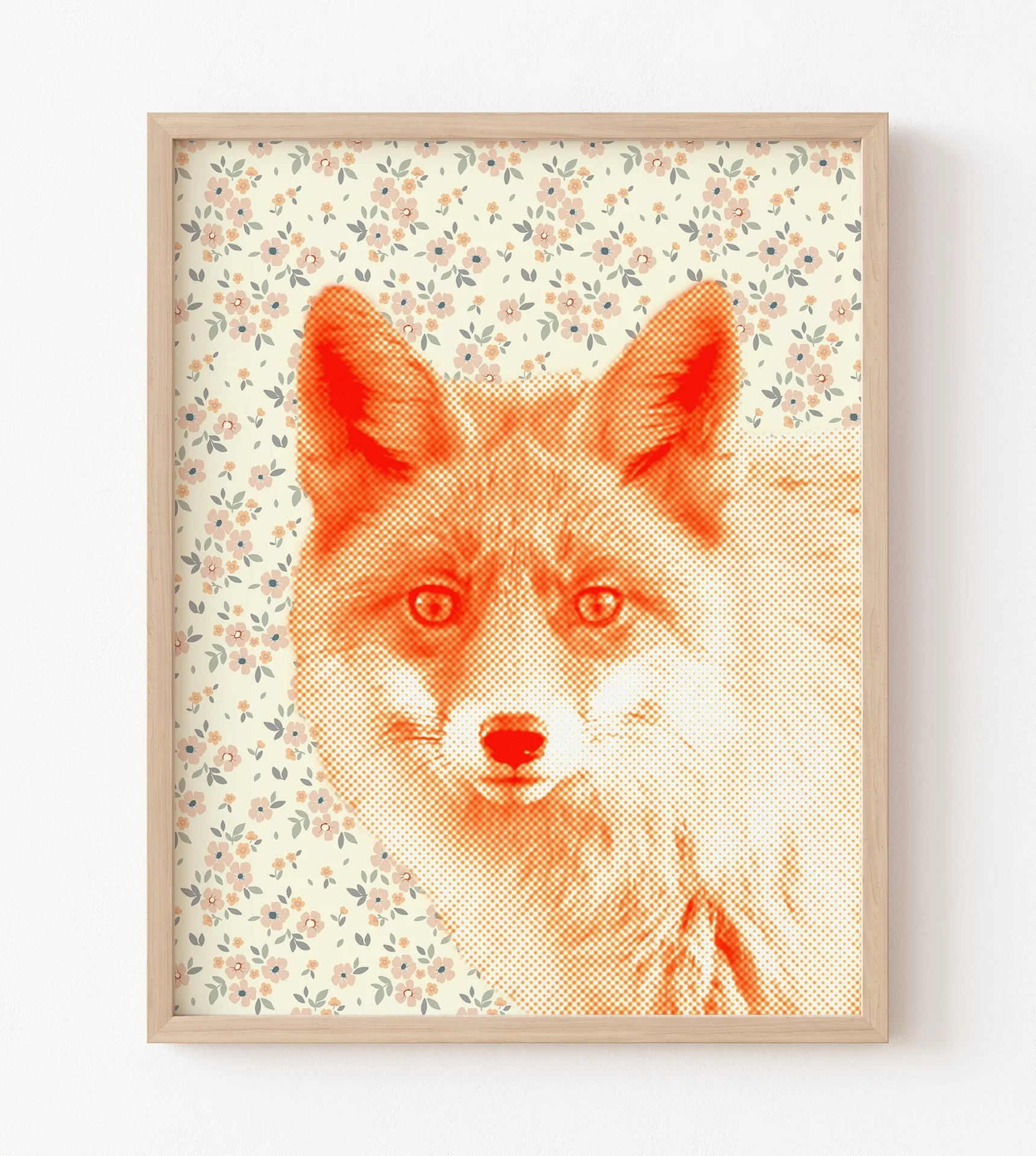Vintage Fox Art Print