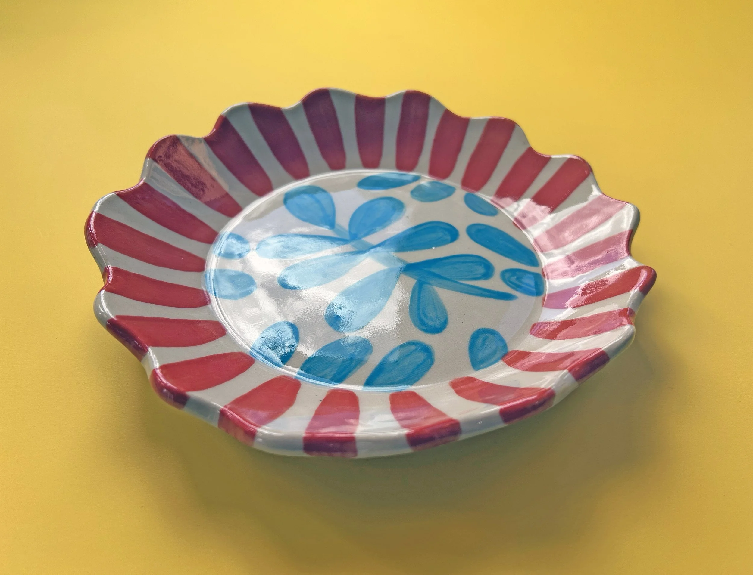 10.3 blue red floral ceramic dish.jpg