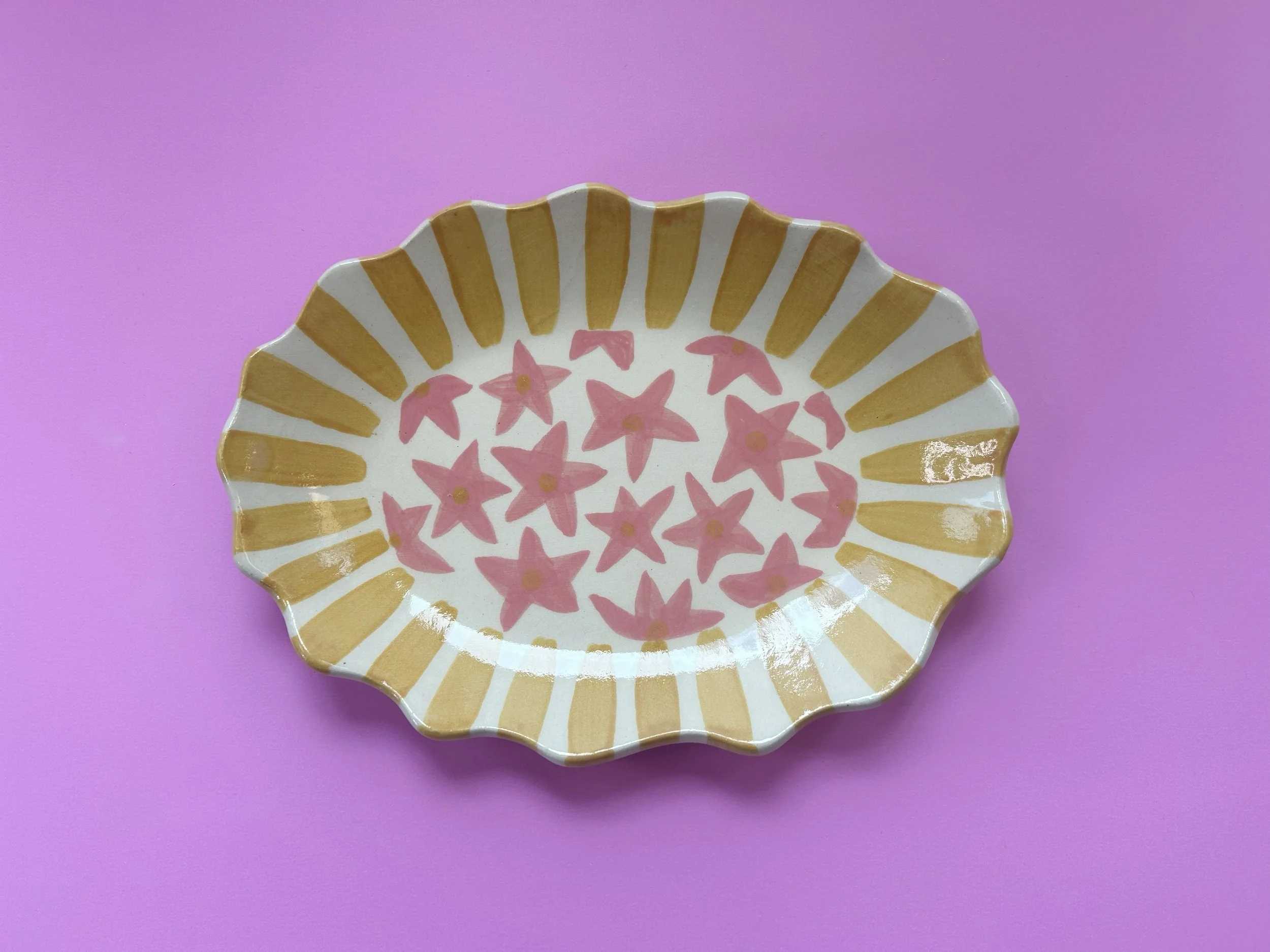 6.1 pink flower ceramic platter copy.jpg