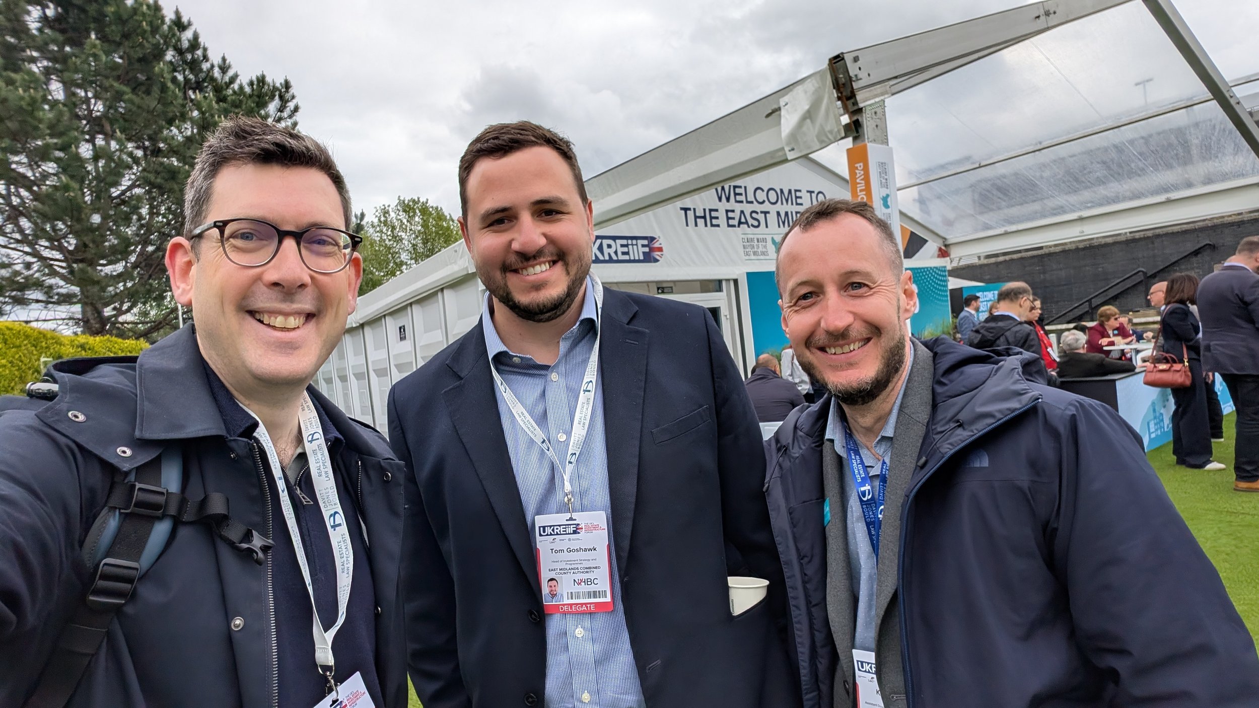 Sam from Recurve and place leaders from the East Midlands at UKREiif 2026