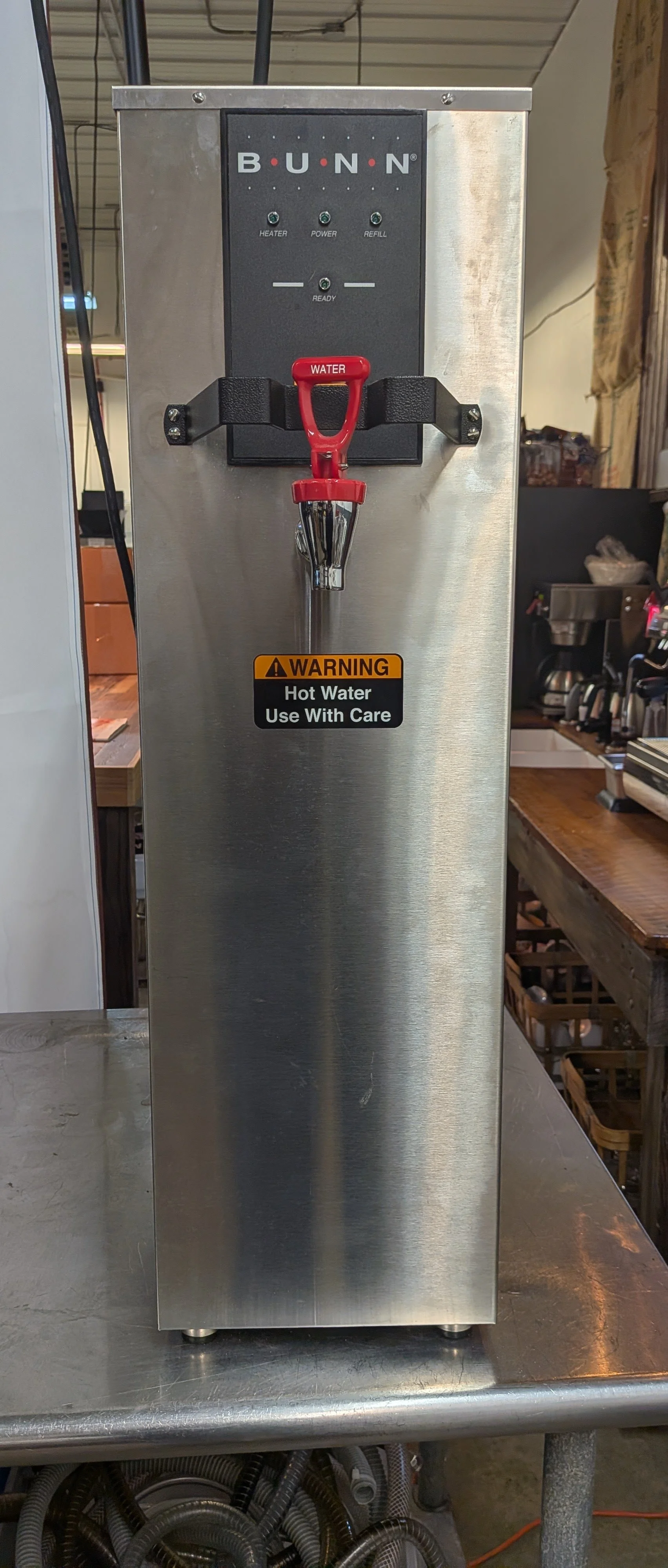 New Bunn Stainless Steel Hot Water Dispenser