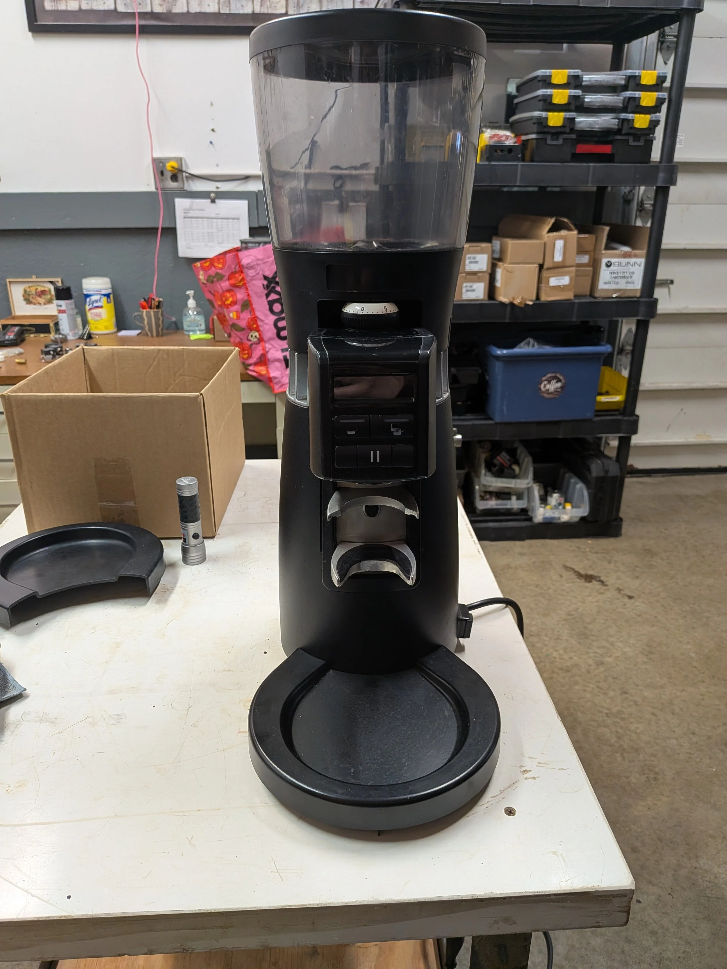 Used - Excellent Condition Rancilio Kryo 65 OD Evo Commercial Espresso Grinder