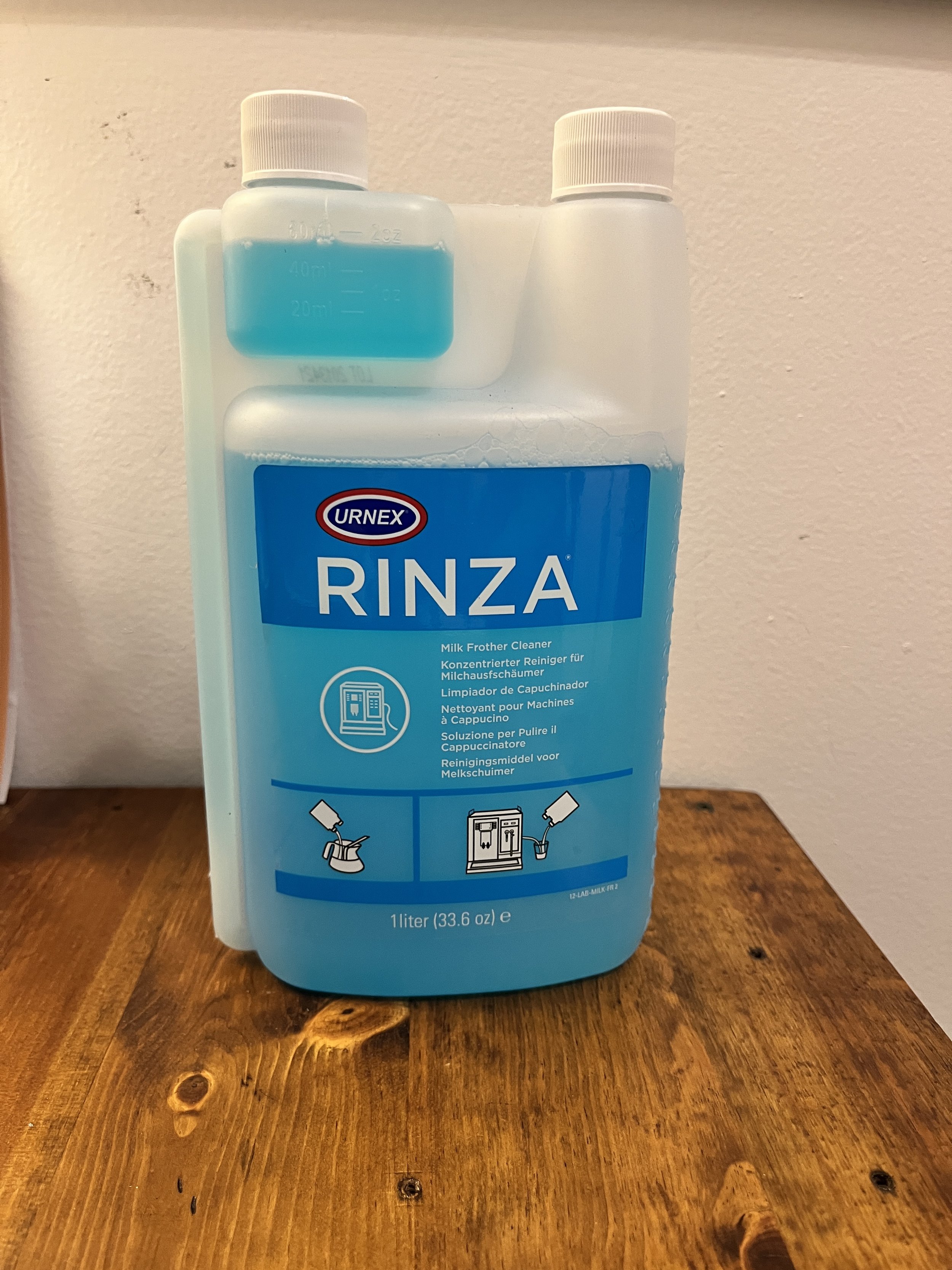 Rinza Milk Frother Cleaner - Remove Mineral & Calcium Buildup ...