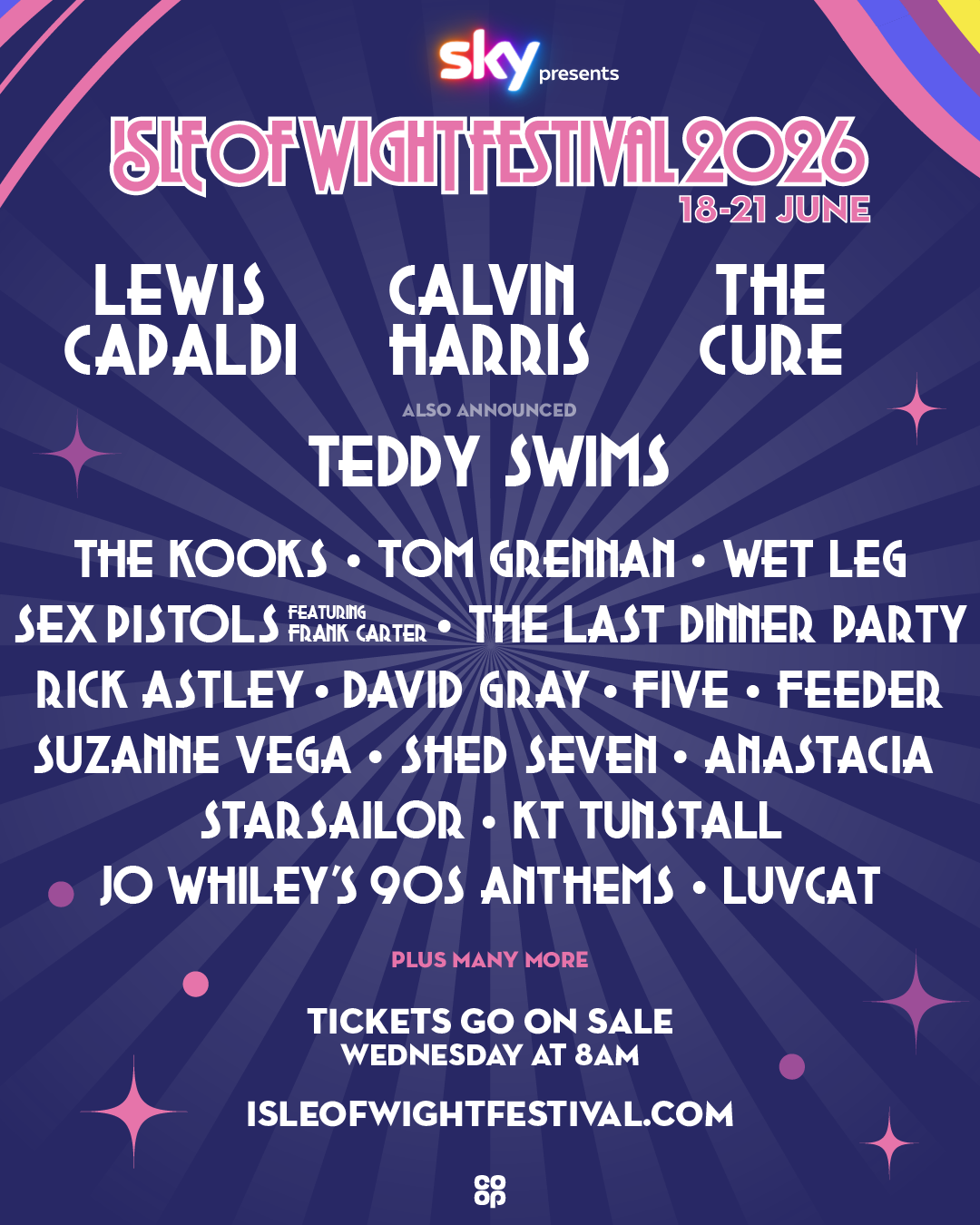 Isle of Wight Line-up 2026