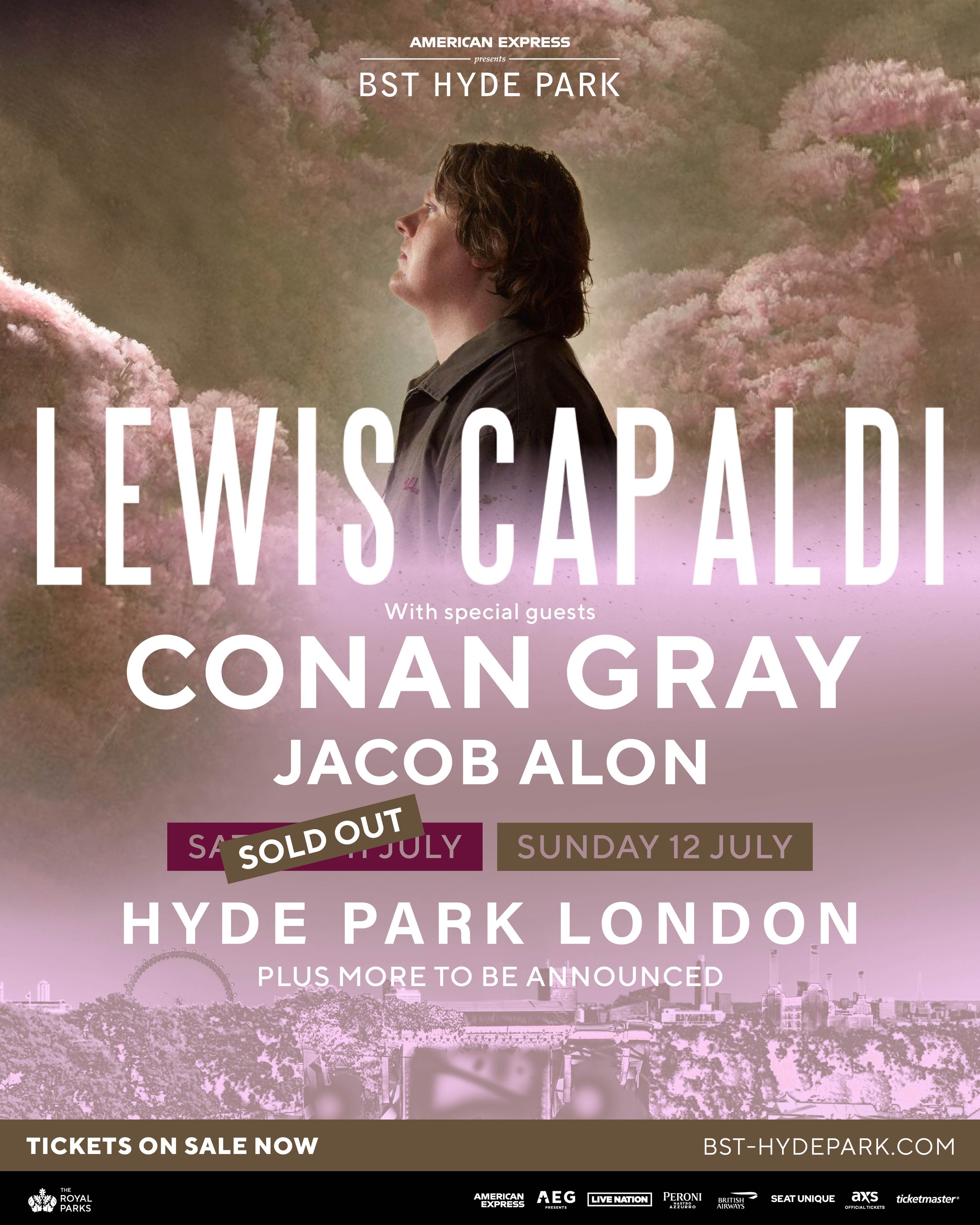 Lewis Capaldi Announces Support Acts
