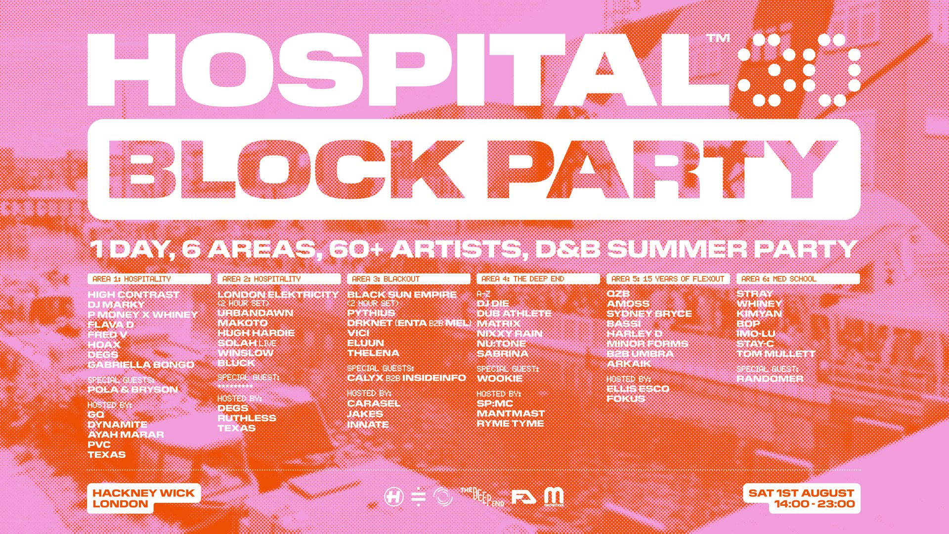 Hospital30 Block Party Announce D&amp;B Takeover in Hackney Wick