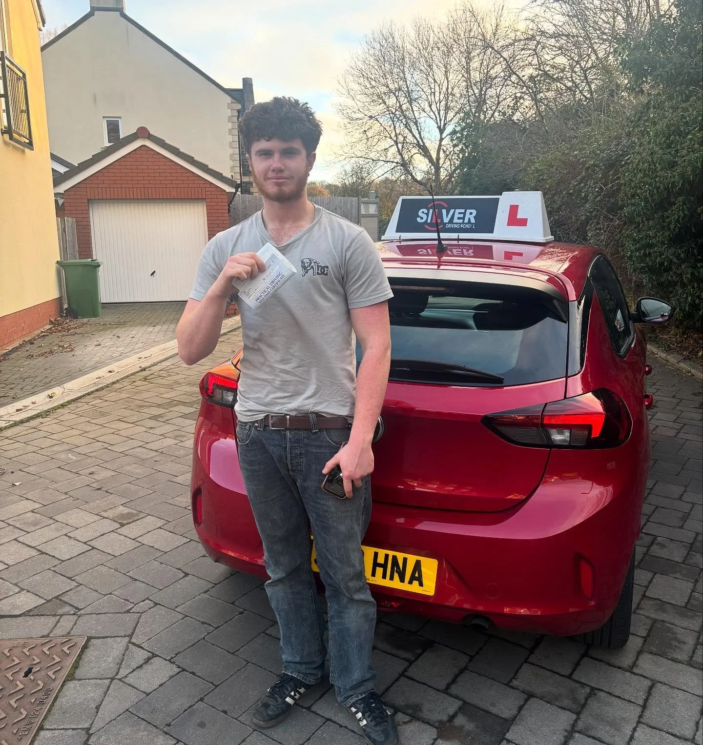 Well done to Liam, passed 1st time. Easy work 🎉🎉