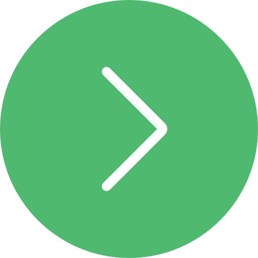 Green circular icon with a white 'greater than' symbol (>) in the center.