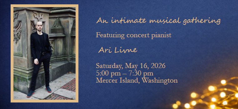 Brahms at Twilight — Mercer Island, WA, Northwest Psychoanalytic Society &amp; Institute