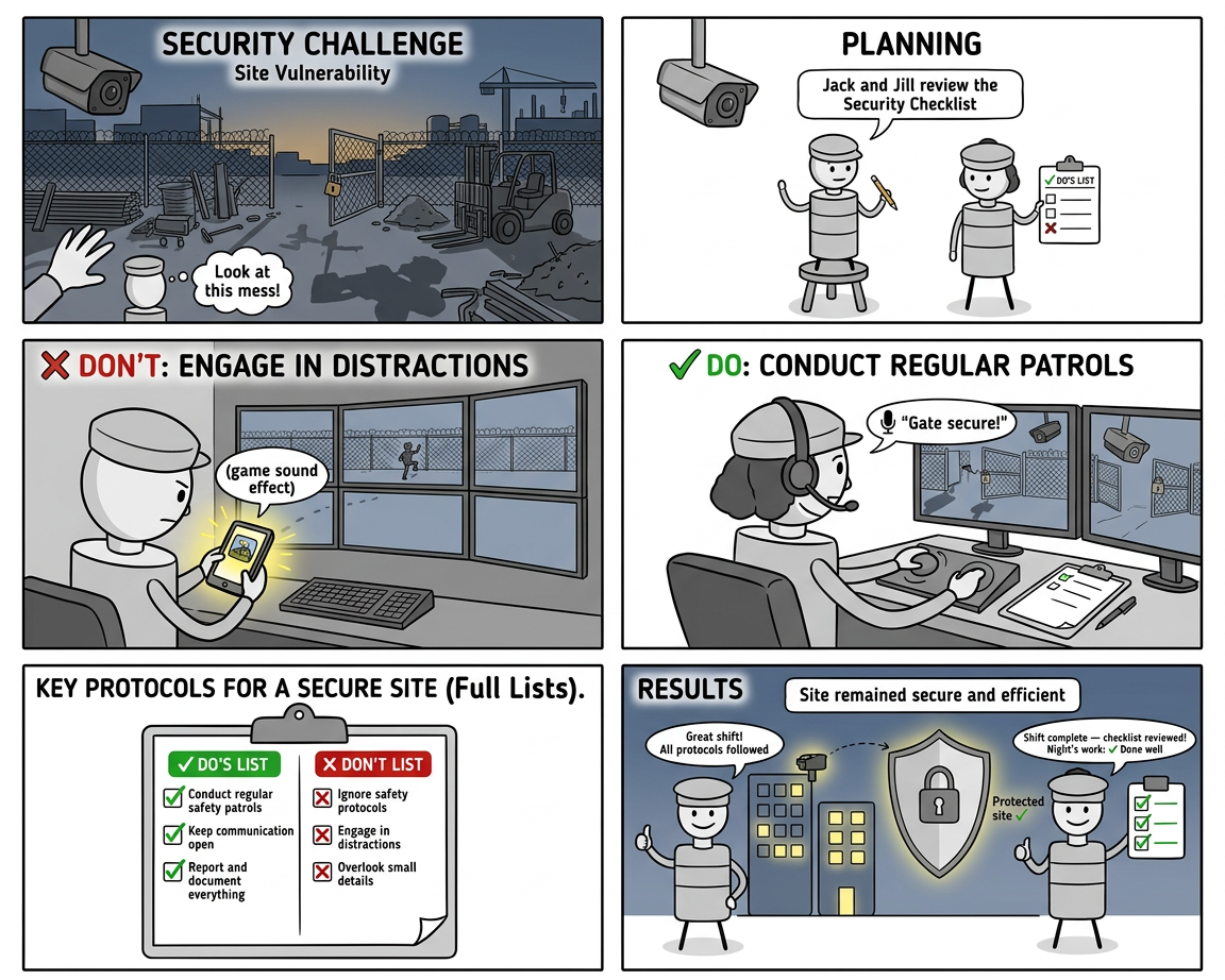 safety video storyboard
