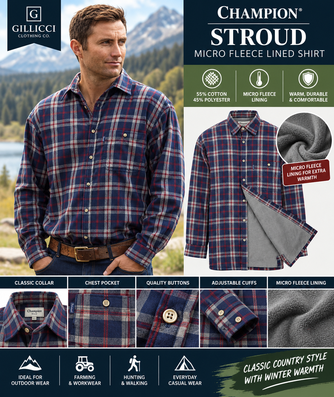 Champion Stroud Fleece-Lined Flannel Shirt.png