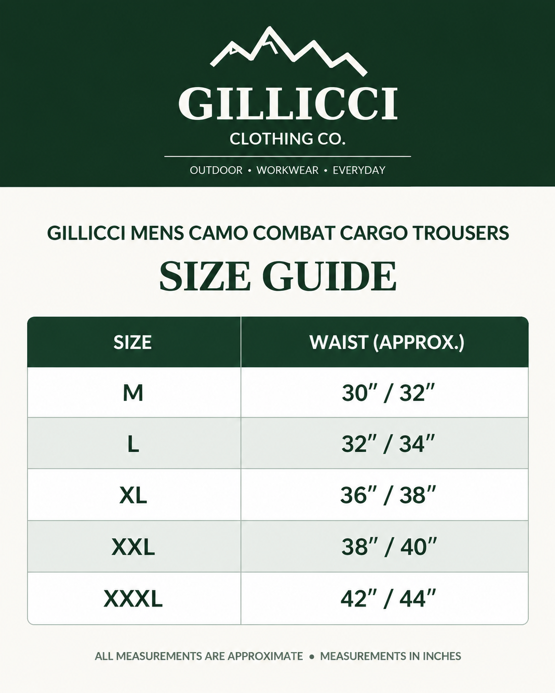 GILLICCI Trousers Size Guide.png
