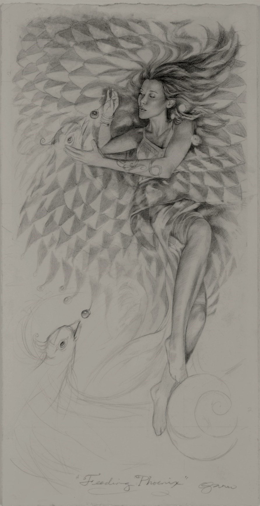 Phoenix Study
Pencil on paper