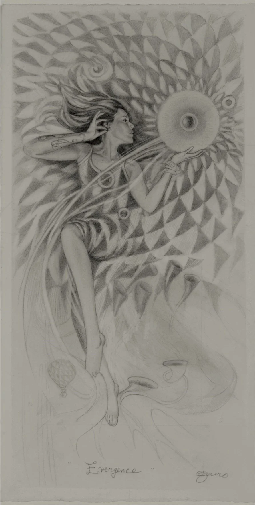 Evergence - Study
Pencil study on paper
