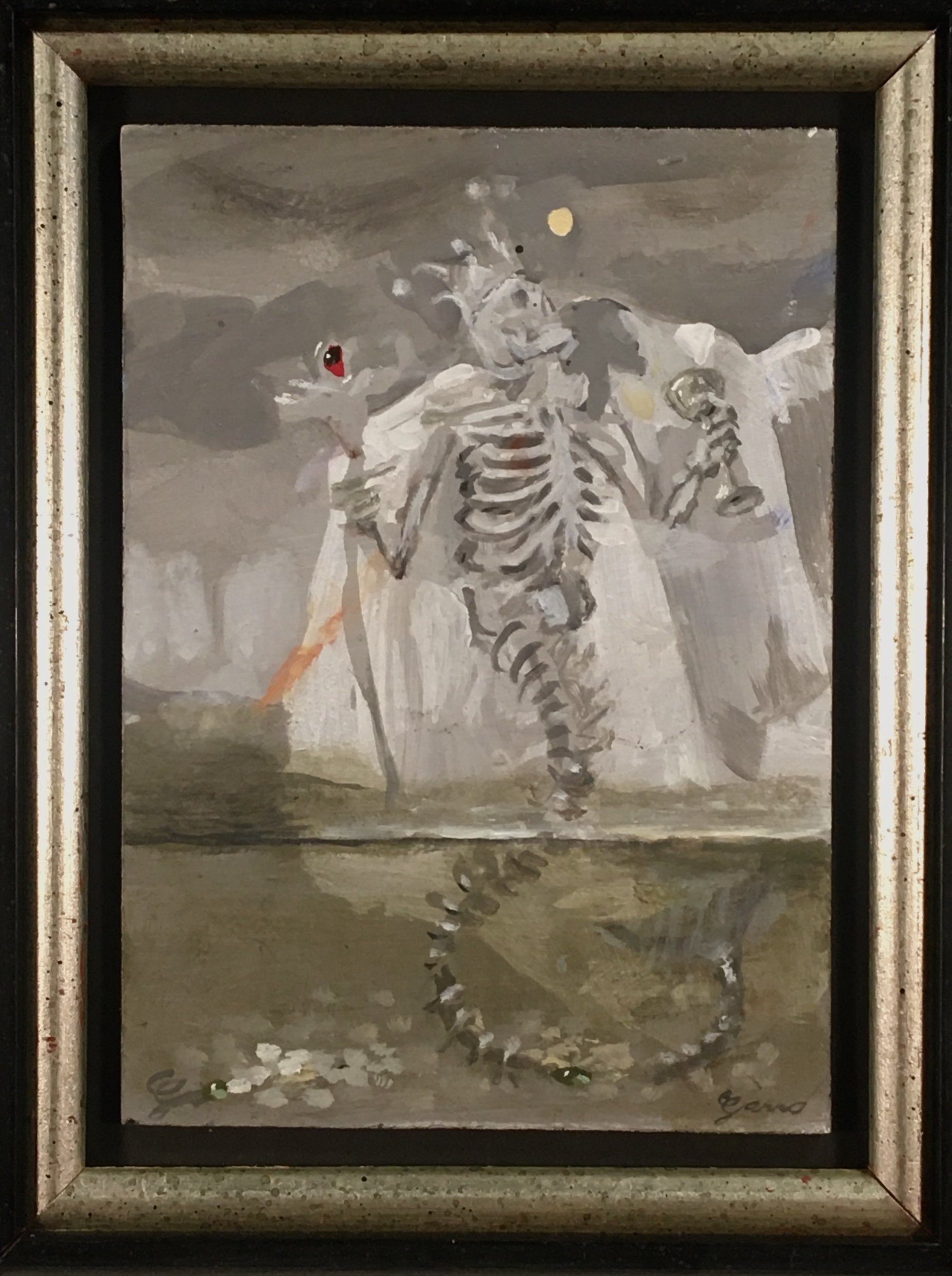 Meltdown in Sea Major - Study
6 x 4 inches, acrylic on board